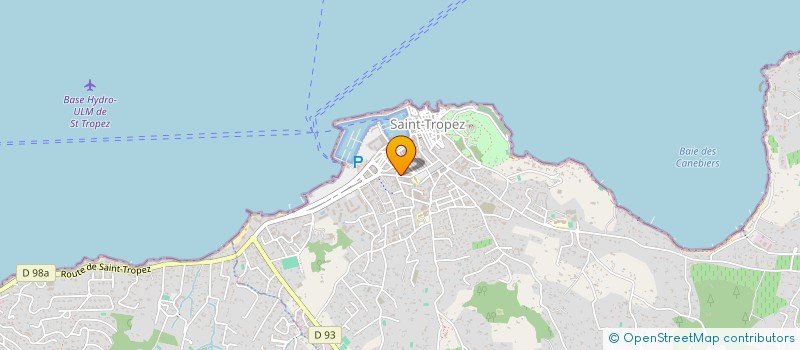 localisation de l'entreprise MONSIEUR ARNAUD BILLIOTTET à SAINT-TROPEZ