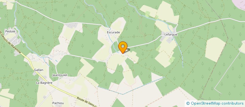 localisation de l'entreprise MONSIEUR ARNAUD BINARD  SOUSTONS