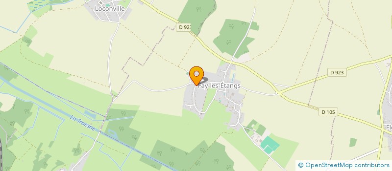 localisation de l'entreprise MONSIEUR ARNAUD BIREE  FAY-LES-ETANGS