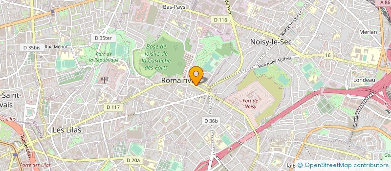 localisation de l'entreprise MONSIEUR ARNAUD BITAN à ROMAINVILLE