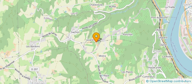 localisation de l'entreprise MONSIEUR ARNAUD BLACHIER à SARRAS