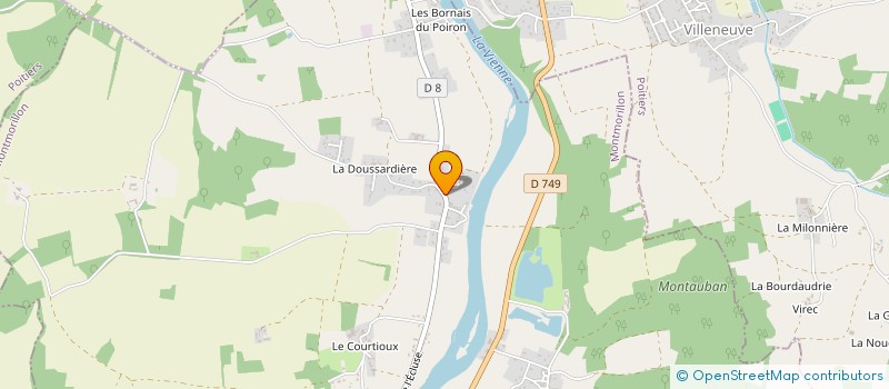 localisation de l'entreprise MONSIEUR ARNAUD BLANCHARD  SEVRES-ANXAUMONT