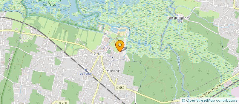 localisation de l'entreprise MONSIEUR ARNAUD BLANCHARD-TROUVE  LE TEICH