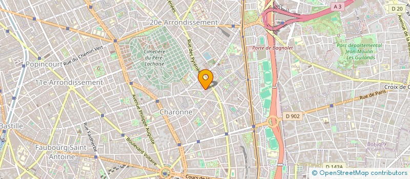 localisation de l'entreprise MONSIEUR ARNAUD BLEUZE  PARIS