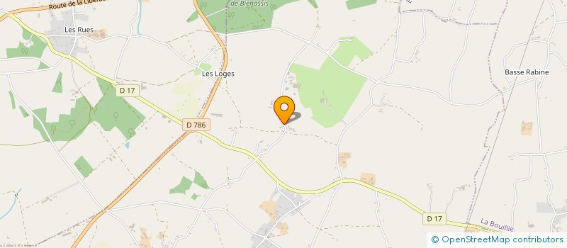 localisation de l'entreprise MONSIEUR ARNAUD BLOUIN  SAINT-ALBAN