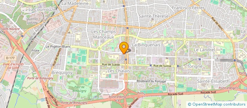 localisation de l'entreprise MONSIEUR ARNAUD BOCHE  RENNES