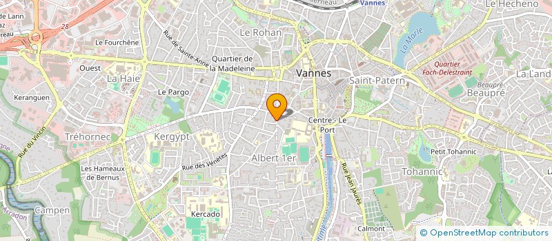 localisation de l'entreprise MONSIEUR ARNAUD BOCQUET à VANNES