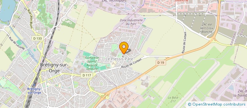 localisation de l'entreprise MONSIEUR ARNAUD BODIN à LE PLESSIS-PATE
