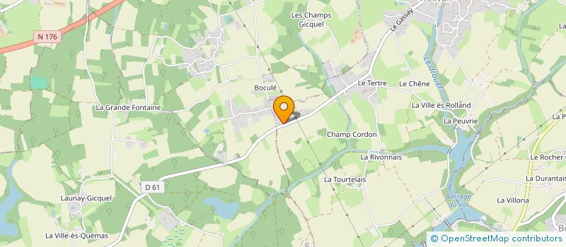 localisation de l'entreprise MONSIEUR ARNAUD BOIXIERE  TRELIVAN