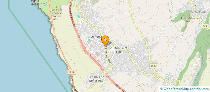 localisation de l'entreprise MONSIEUR ARNAUD BOLON à SAINT-LEU