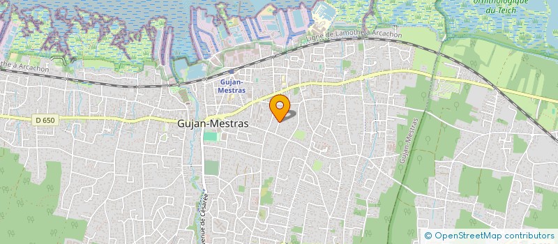 localisation de l'entreprise MONSIEUR ARNAUD BONJOUR  GUJAN-MESTRAS