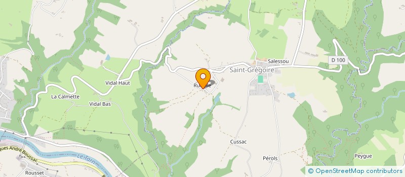 localisation de l'entreprise MONSIEUR ARNAUD BONNAFOUS  SAINT-GREGOIRE