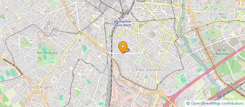 localisation de l'entreprise MONSIEUR ARNAUD BONNAL à MONTPELLIER
