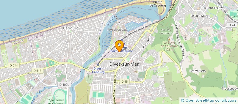 localisation de l'entreprise MONSIEUR ARNAUD BONNARD à DIVES-SUR-MER