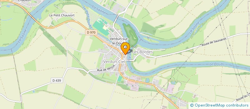 localisation de l'entreprise MONSIEUR ARNAUD BONNEFOI à VERDUN-SUR-LE-DOUBS