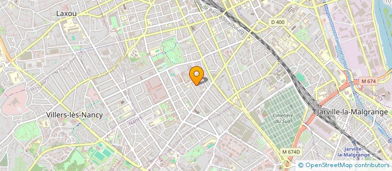 localisation de l'entreprise MONSIEUR ARNAUD BONNET  NANCY