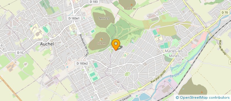 localisation de l'entreprise MONSIEUR ARNAUD BONNIEZ  MARLES-LES-MINES