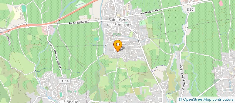 localisation de l'entreprise MONSIEUR ARNAUD BORDET à SAINT-GENIS-DES-FONTAINES