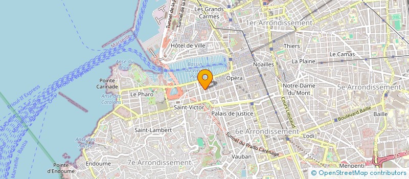 localisation de l'entreprise MONSIEUR ARNAUD BOTZ à MARSEILLE