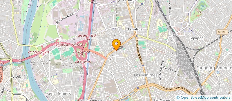 localisation de l'entreprise MONSIEUR ARNAUD BOUCAVEL à TOULOUSE