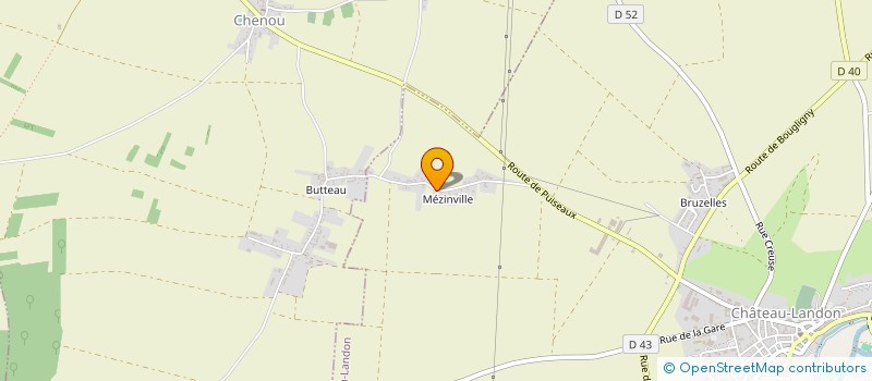 localisation de l'entreprise MONSIEUR ARNAUD BOUCHAIB  CHATEAU-LANDON