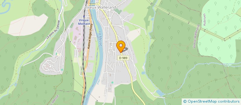 localisation de l'entreprise MONSIEUR ARNAUD BOUFFIOUX  VIREUX-WALLERAND