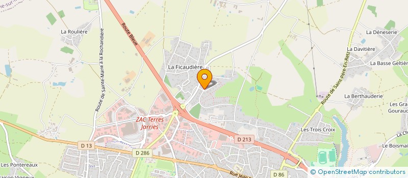 localisation de l'entreprise MONSIEUR ARNAUD BOUGOUIN  PORNIC