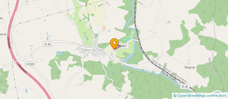 localisation de l'entreprise MONSIEUR ARNAUD BOULIS  UZERCHE