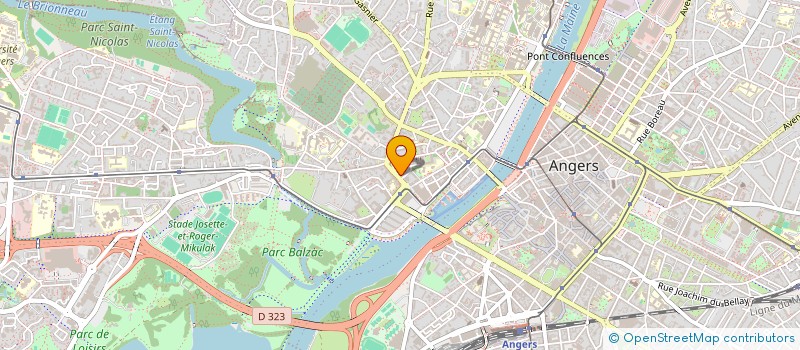 localisation de l'entreprise MONSIEUR ARNAUD BOUNDA à ANGERS