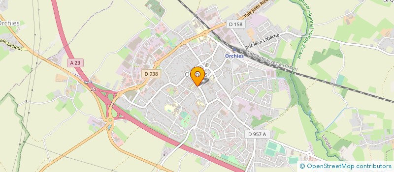 localisation de l'entreprise MONSIEUR ARNAUD BOUQUILLION  ORCHIES