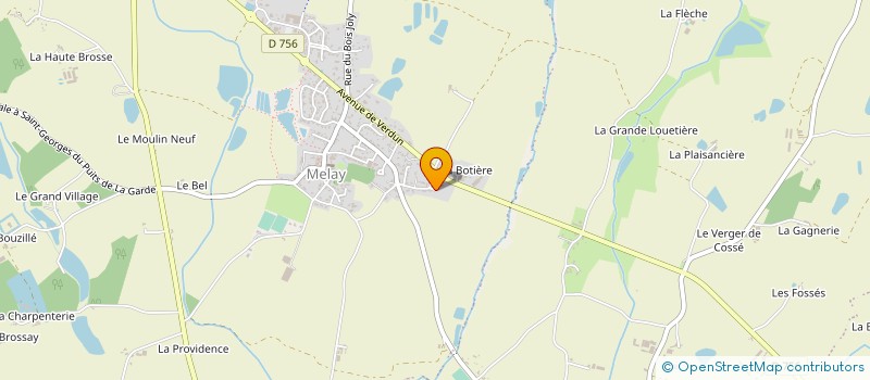 localisation de l'entreprise MONSIEUR ARNAUD BOURDEILLE à CHEMILLE-EN-ANJOU