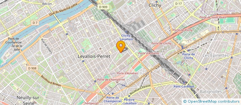 localisation de l'entreprise MONSIEUR ARNAUD BOURDIN à LEVALLOIS-PERRET