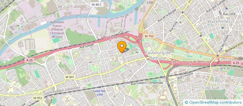 localisation de l'entreprise MONSIEUR ARNAUD BOURON  LOOS