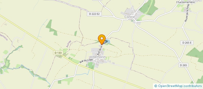 localisation de l'entreprise MONSIEUR ARNAUD BOURREAU  VILLEMORIN