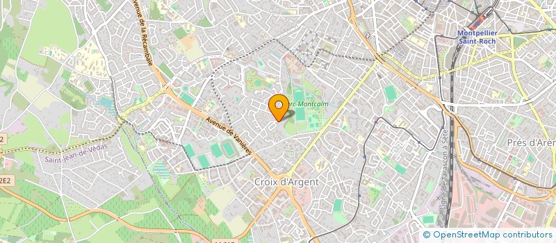 localisation de l'entreprise MONSIEUR ARNAUD BOUSQUET à MONTPELLIER