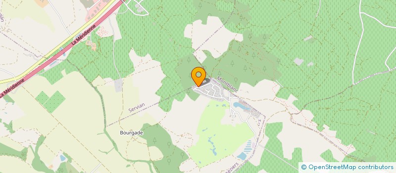 localisation de l'entreprise MONSIEUR ARNAUD BOUSQUET  BEZIERS