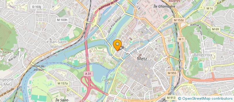 localisation de l'entreprise MONSIEUR ARNAUD BOUSSER  METZ