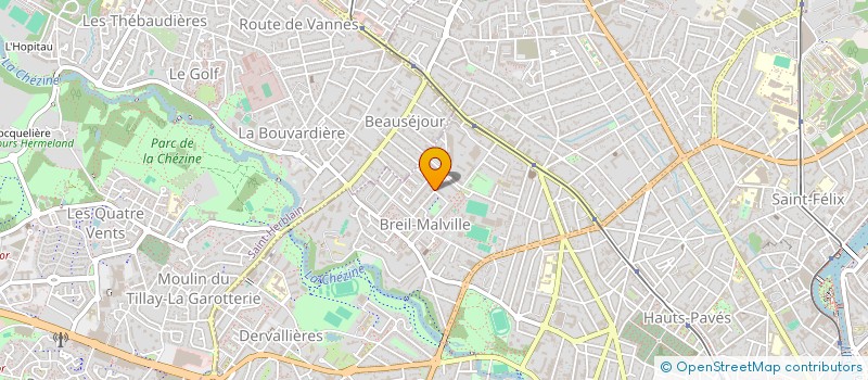 localisation de l'entreprise MONSIEUR ARNAUD BOUSSIN à NANTES