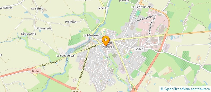 localisation de l'entreprise MONSIEUR ARNAUD BOUTIN à LYS-HAUT-LAYON