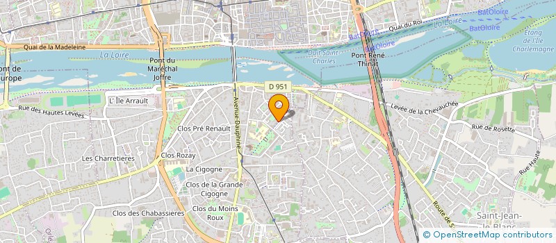 localisation de l'entreprise MONSIEUR ARNAUD BOUTON à ORLEANS