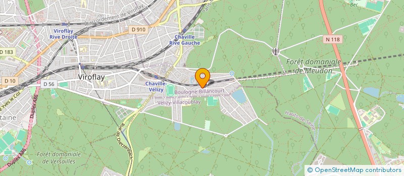 localisation de l'entreprise MONSIEUR ARNAUD BRAILLE à CHAVILLE