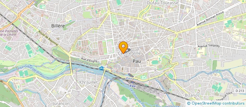 localisation de l'entreprise MONSIEUR ARNAUD BRANTUS à PAU