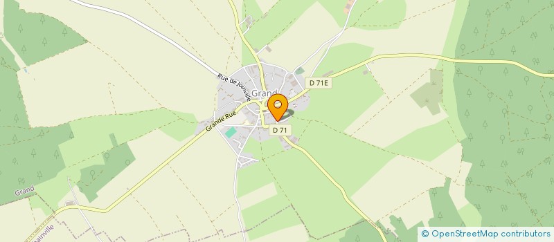 localisation de l'entreprise MONSIEUR ARNAUD BRAQUIER  GRAND