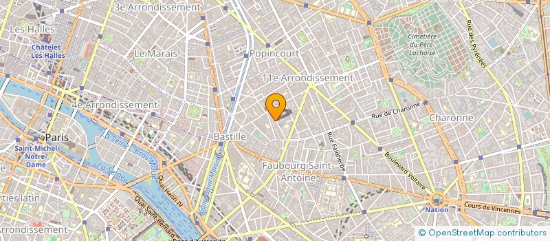 localisation de l'entreprise MONSIEUR ARNAUD BRAUN  PARIS