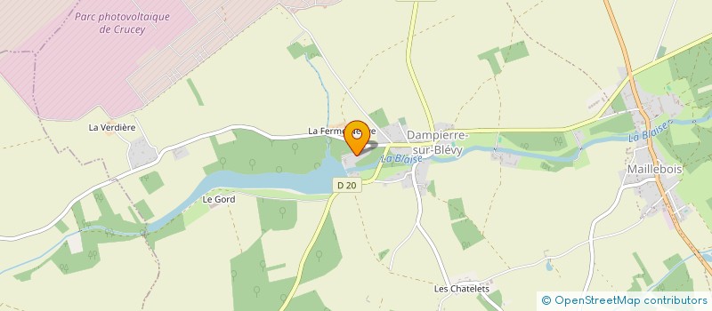 localisation de l'entreprise MONSIEUR ARNAUD BREART DE BOISANGER à MAILLEBOIS