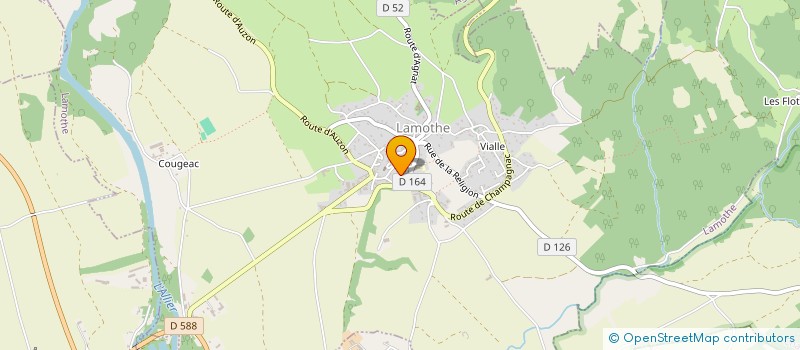 localisation de l'entreprise MONSIEUR ARNAUD BREDOIRE  LAMOTHE