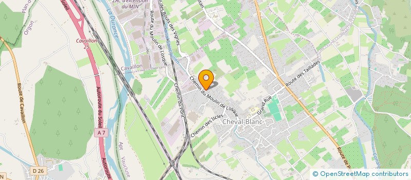 localisation de l'entreprise MONSIEUR ARNAUD BRESSY  CHEVAL-BLANC