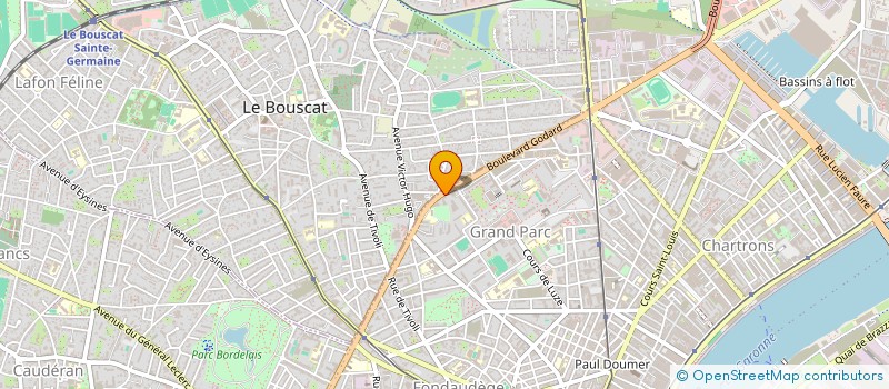 localisation de l'entreprise MONSIEUR ARNAUD BRETTE  BORDEAUX