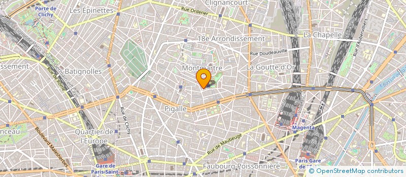 localisation de l'entreprise MONSIEUR ARNAUD BRICHET  PARIS