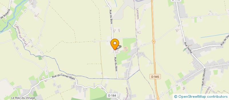 localisation de l'entreprise MONSIEUR ARNAUD BRIEF  CALONNE-SUR-LA-LYS